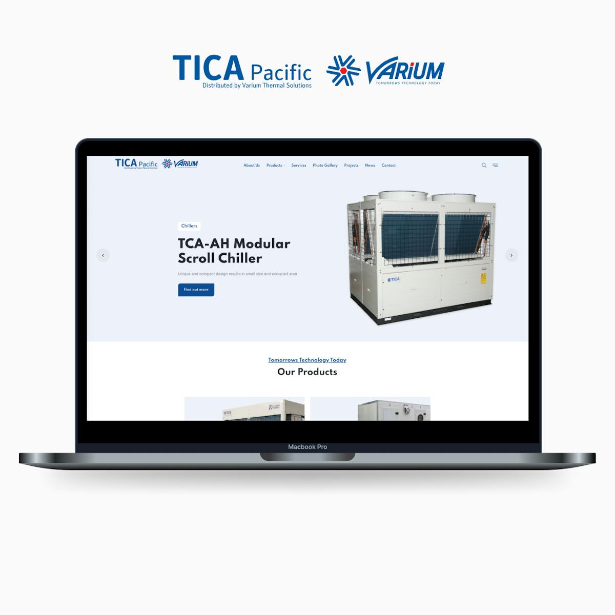 Tica Pacific - Template WordPress Website by Freelance Web Developer WebKingdom in Sutherland Shire